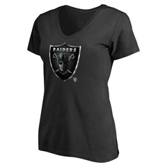Las Vegas Raiders Women's Personalized Midnight Mascot T-Shirt Black