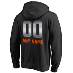 Cincinnati Bengals Personalized Midnight Mascot Pullover Hoodie Black