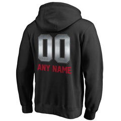 Houston Texans Personalized Midnight Mascot Pullover Hoodie Black