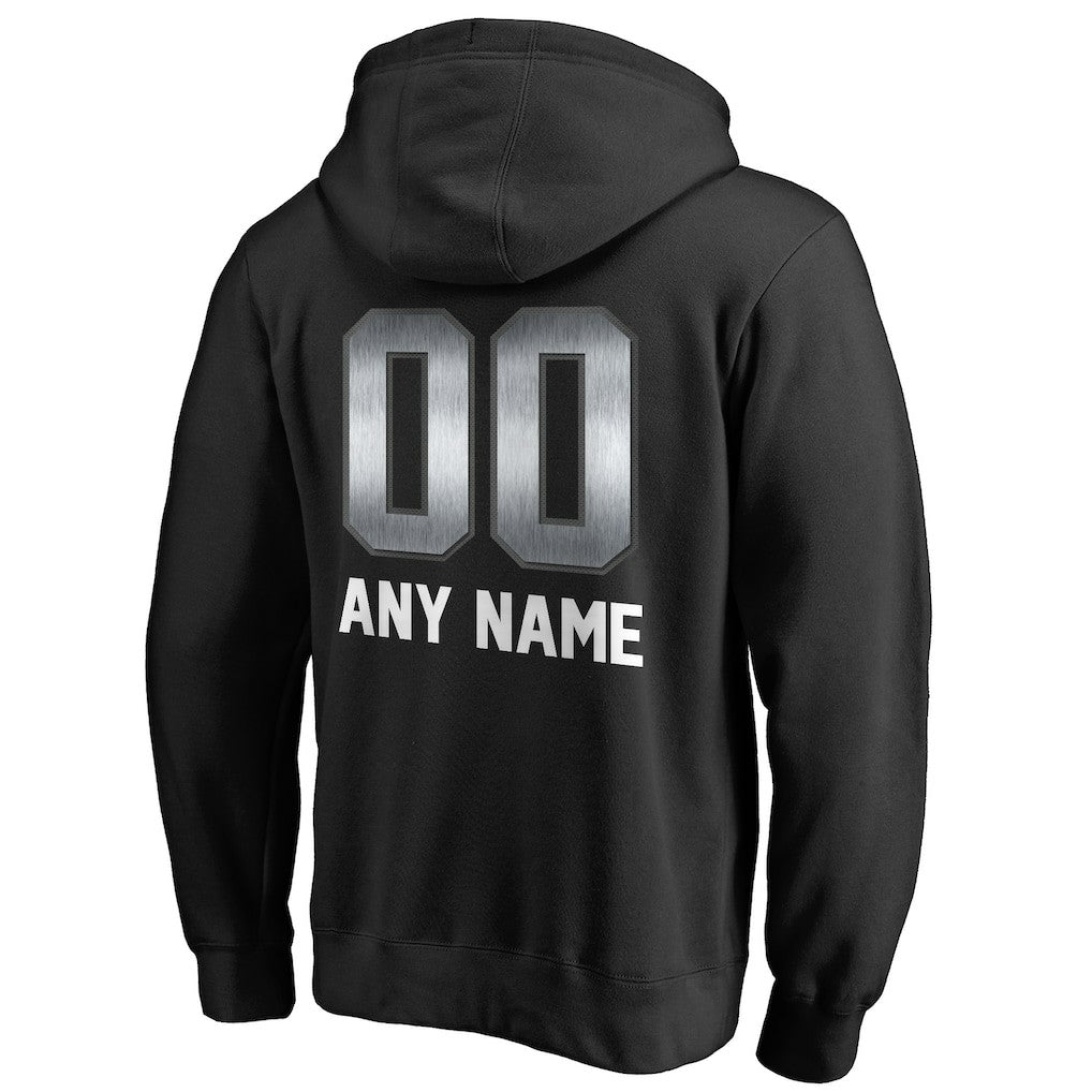 Indianapolis Colts Personalized Midnight Mascot Pullover Hoodie Black