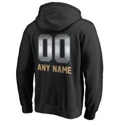 San Francisco 49ers Personalized Midnight Mascot Pullover Hoodie Black