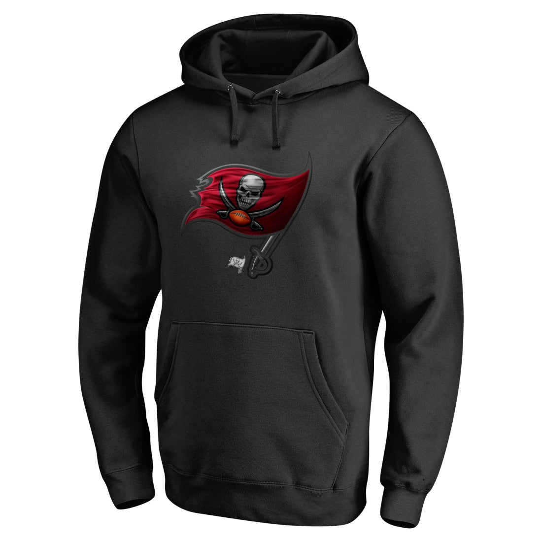 Tampa Bay Buccaneers Personalized Midnight Mascot Pullover Hoodie Black