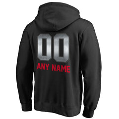 Tampa Bay Buccaneers Personalized Midnight Mascot Pullover Hoodie Black