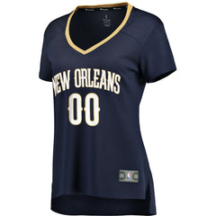 New Orleans Pelicans Women's Fast Break Custom Jersey Navy Icon Edition | Fanatics outlet
