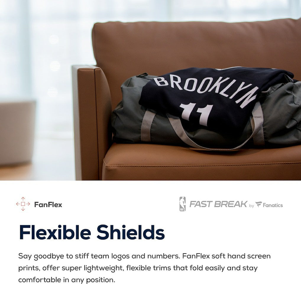 Brooklyn Nets Youth Fast Break Custom Replica Jersey Black Icon Edition | Fanatics Lifestyle