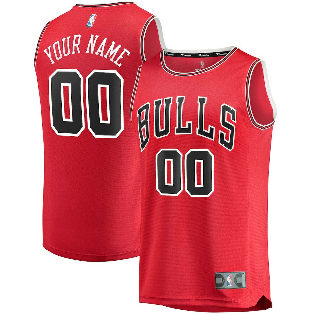 Chicago Bulls Youth Fast Break Custom Replica Jersey Red for sale Icon Edition | Fanatics outlet