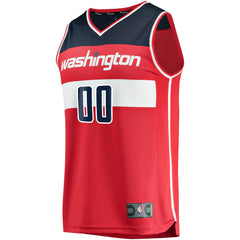 Washington Wizards Youth Fast Break Custom Replica Jersey Red Icon Edition | Fanatics online