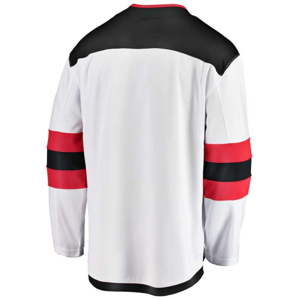 New Jersey Devils Fanatics Youth Away Breakaway Jersey - White - NHL 2913014