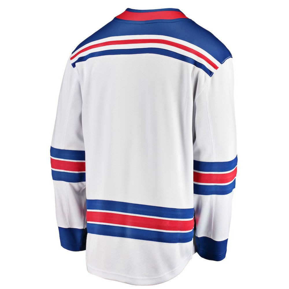 New York Rangers Fanatics Youth Away Breakaway Jersey - White - NHL 2913016
