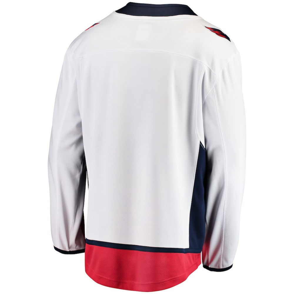 Washington Capitals Fanatics Youth Away Breakaway Jersey - White - NHL 2913026