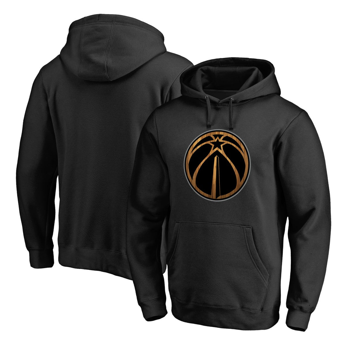 Washington Wizards Hardwood Pullover Hoodie Black