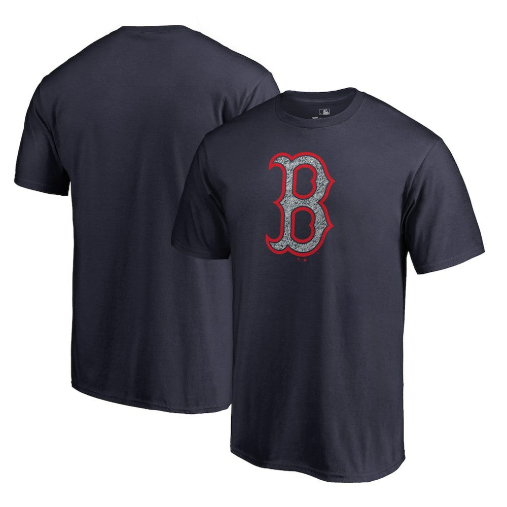 Boston Red Sox Static Logo T-Shirt - Navy - MLB Lifestyle