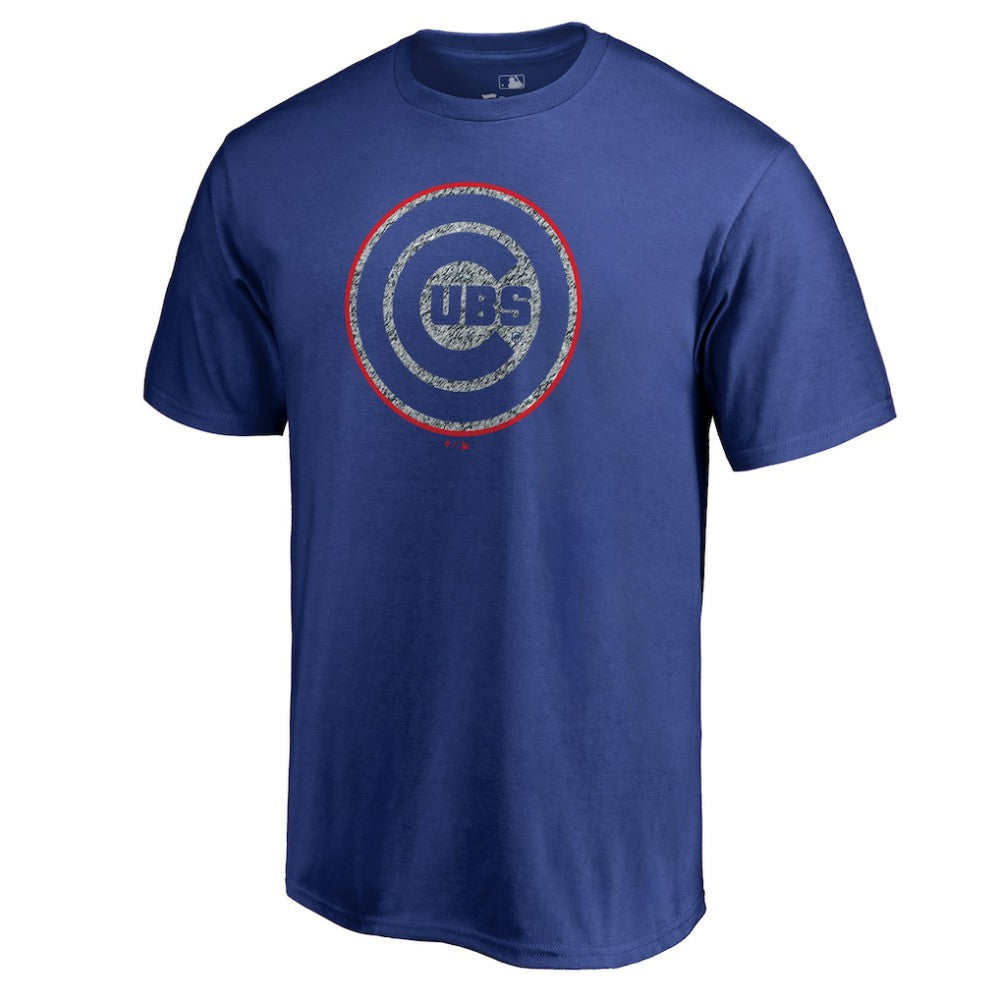 Chicago Cubs Static Logo T-Shirt - Royal - MLB Lifestyle
