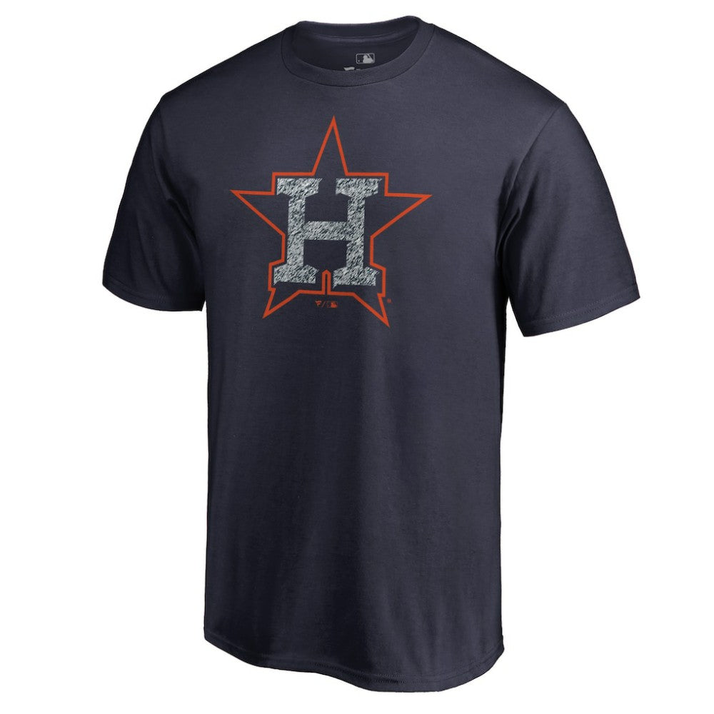 Houston Astros Static Logo T-Shirt - Navy - MLB Lifestyle