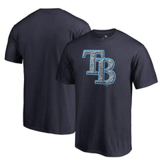 Tampa Bay Rays Static Logo T-Shirt - Navy - MLB Sale