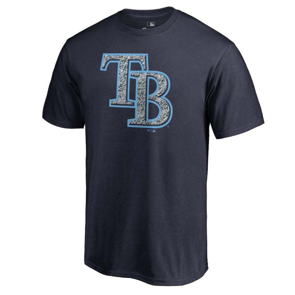 Tampa Bay Rays Static Logo T-Shirt - Navy - MLB Sale