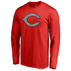 Cincinnati Reds Static Logo Long Sleeve T-Shirt - Red - MLB Lifestyle
