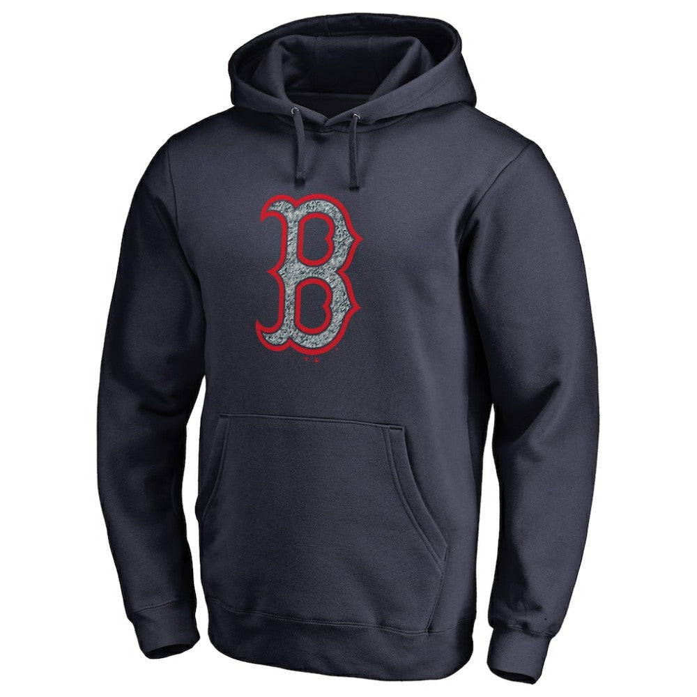 Boston Red Sox Static Logo Pullover Hoodie - Navy - MLB on Sale