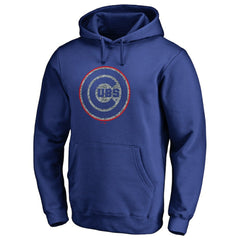 Chicago Cubs Static Logo Pullover Hoodie - Royal - MLB Lifestyle