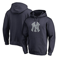 New York Yankees Static Logo Pullover Hoodie - Navy - MLB on Sale