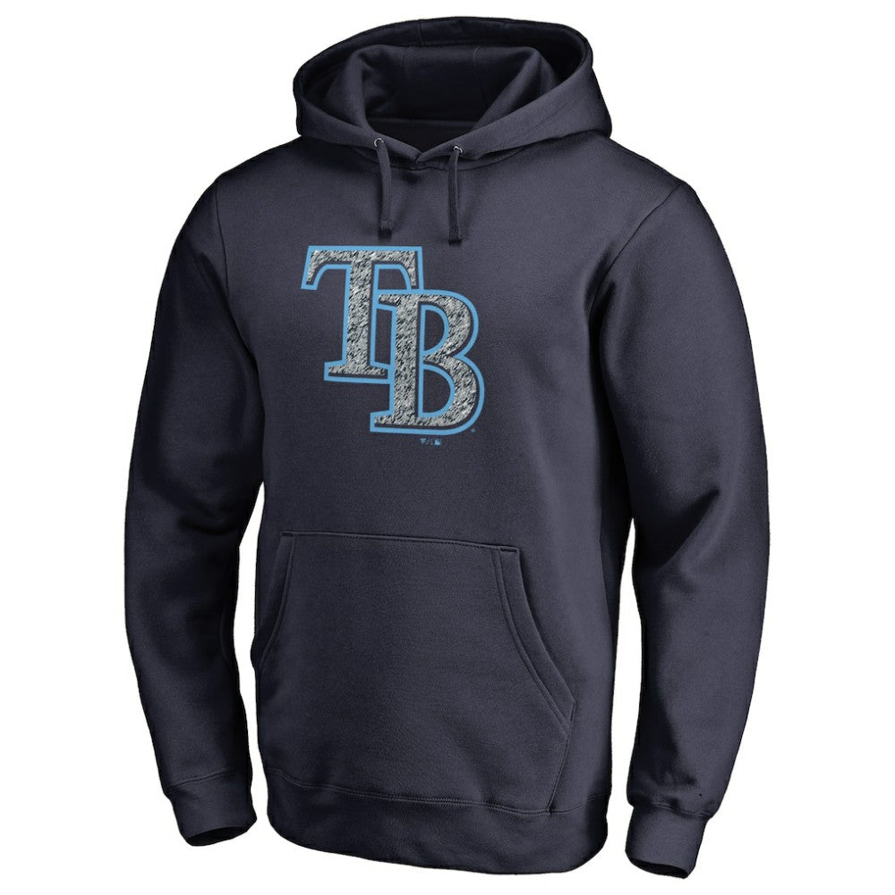 Tampa Bay Rays Static Logo Pullover Hoodie - Navy - MLB Sale