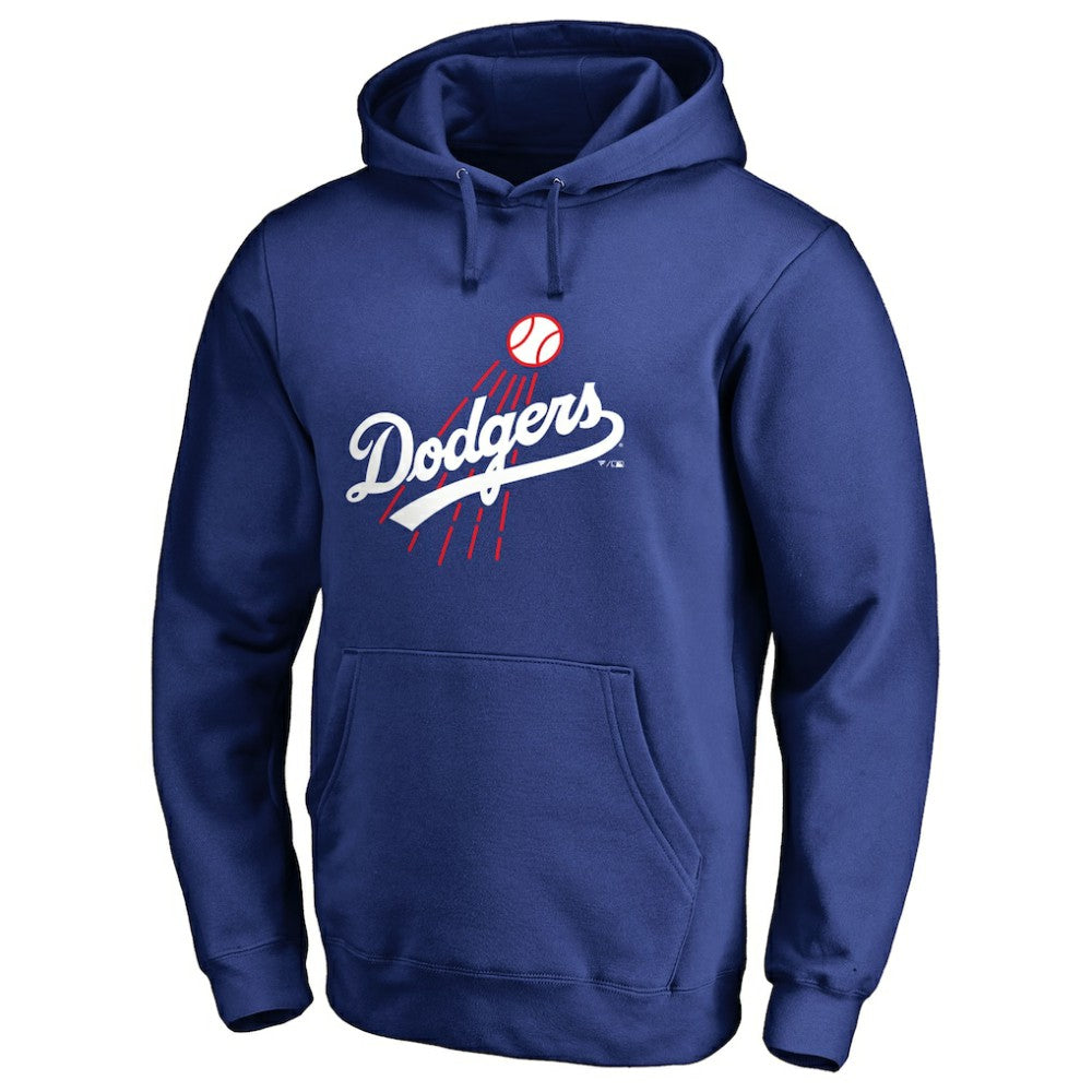 Los Angeles Dodgers Cooperstown Collection Huntington Pullover Hoodie - Royal - MLB Sale