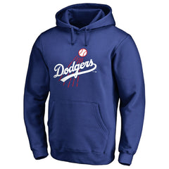 Los Angeles Dodgers Cooperstown Collection Huntington Pullover Hoodie - Royal - MLB Sale