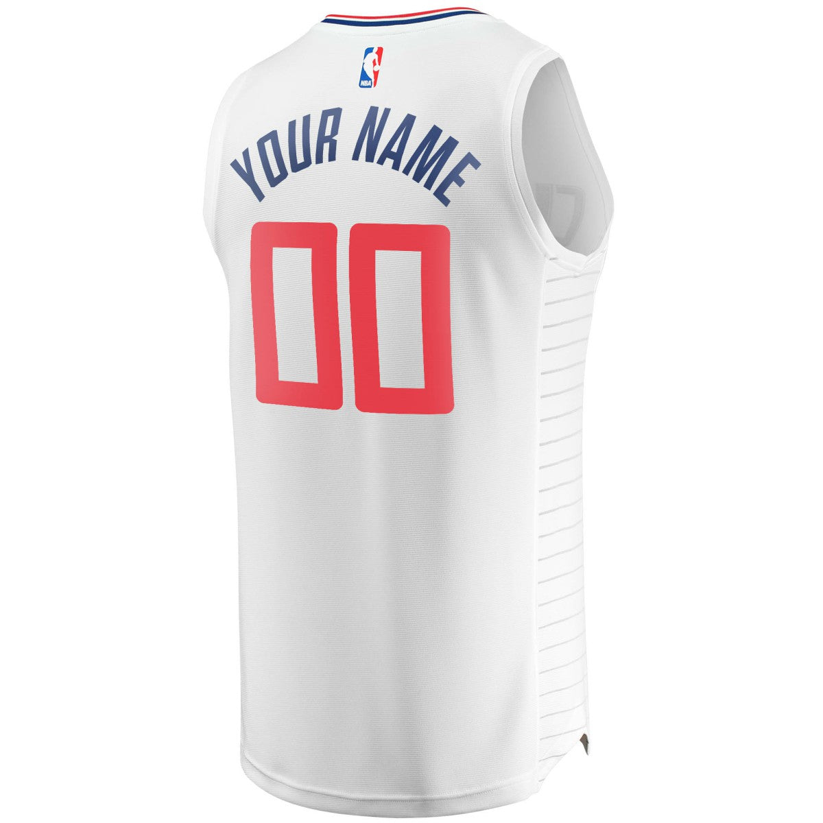 LA Clippers Youth Fast Break Custom Replica Jersey White Association Edition | Fanatics outlet