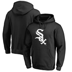 Chicago White Sox Official Wordmark Fitted Pullover Hoodie - Black - MLB Sale