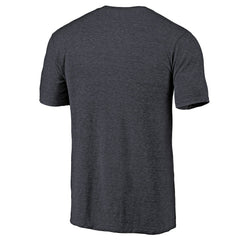Chicago Bears Throwback Logo Tri-Blend T-Shirt Navy