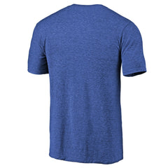 Indianapolis Colts Throwback Logo Tri-Blend T-Shirt Royal