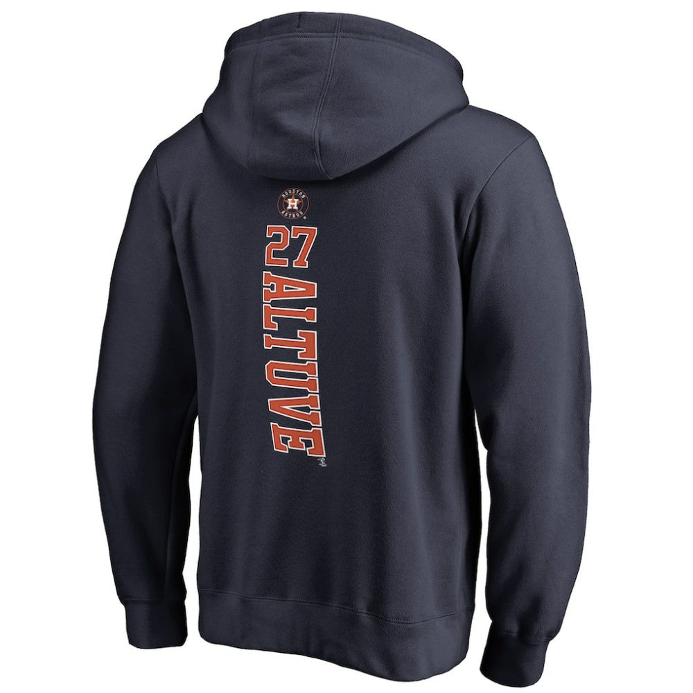 Jose Altuve Houston Astros Backer Pullover Hoodie - Navy - MLB Online