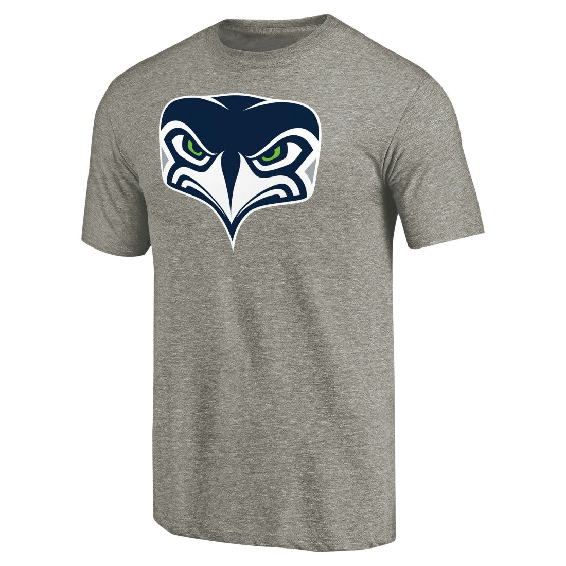 Seattle Seahawks Alternate Team Logo Gear Tri-Blend T-Shirt Ash