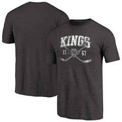 Los Angeles Kings Vintage Collection Line Shift Tri-Blend T-Shirt - Black - NHL 2953224
