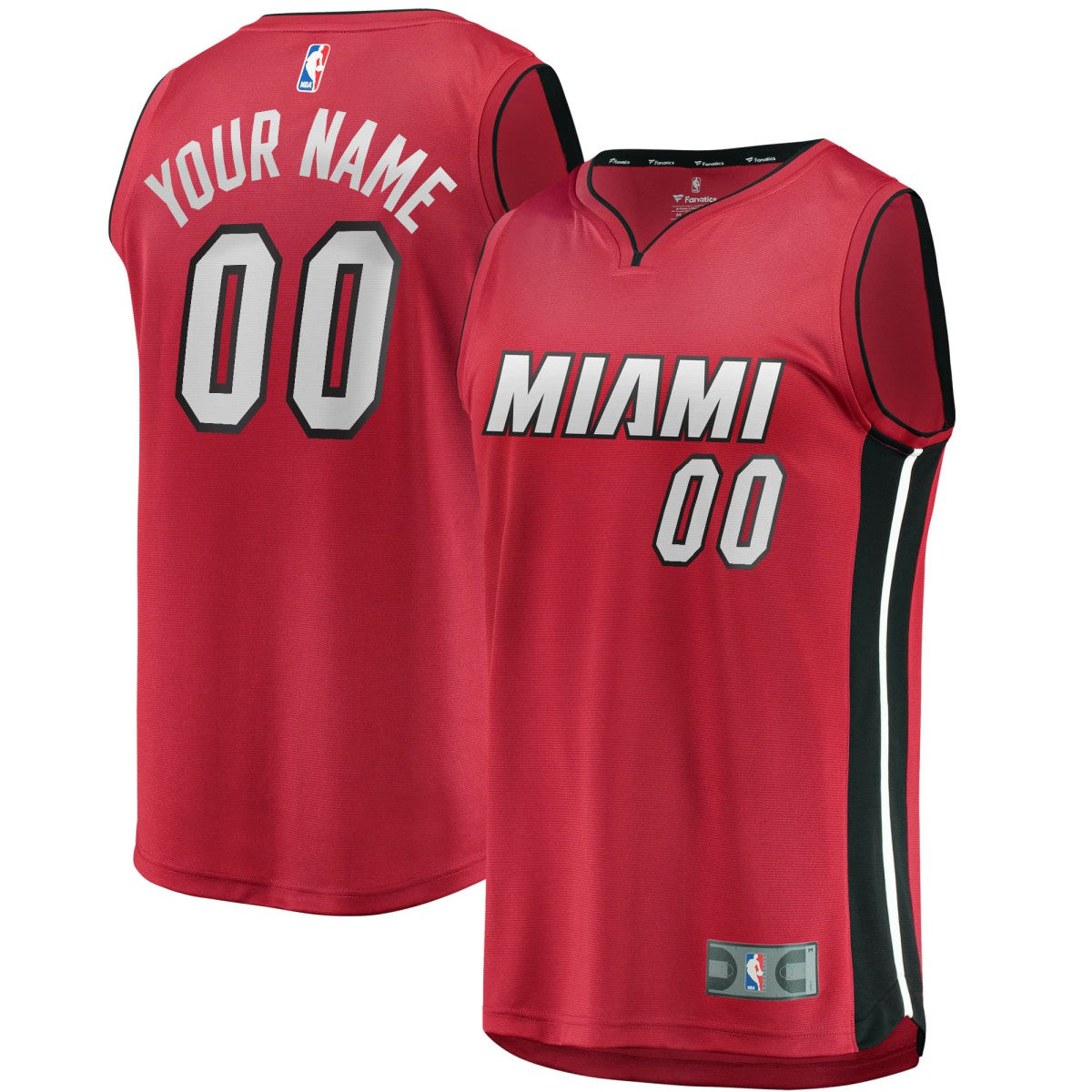 Miami Heat Youth Fast Break Replica Custom Jersey Red Statement Edition | Fanatics for sale