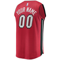 Miami Heat Youth Fast Break Replica Custom Jersey Red Statement Edition | Fanatics for sale