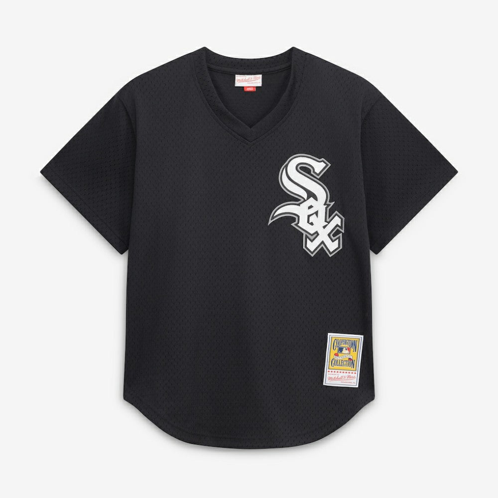 Frank Thomas Chicago White Sox Mitchell & Ness Authentic Batting Practice Jersey - Black - Mitchell & Ness on Sale