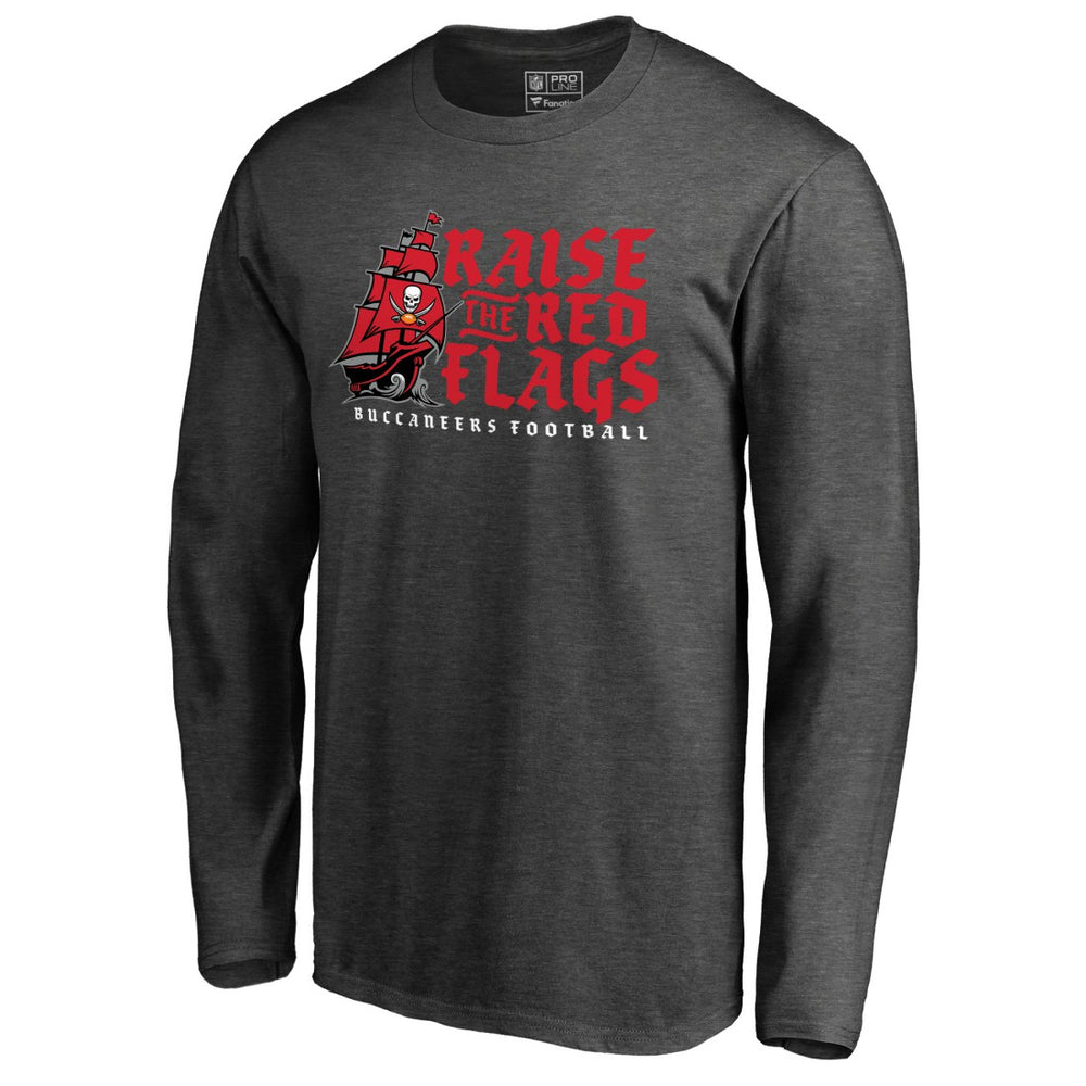 Tampa Bay Buccaneers Hometown Collection Long Sleeve T-Shirt Heathered Gray