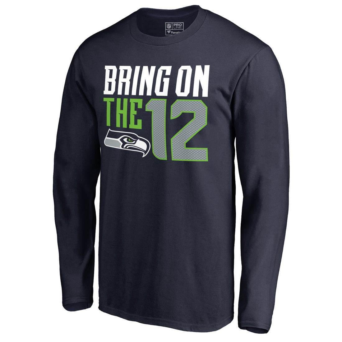 Seattle Seahawks Hometown Collection Long Sleeve T-Shirt College Navy