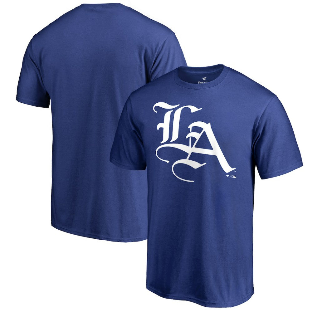 Los Angeles Dodgers Men's Hometown Collection LA Times T-Shirt - Royal - MLB Lifestyle