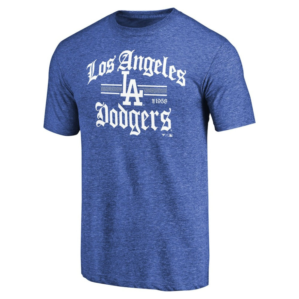 Los Angeles Dodgers Hometown Collection Olde LA T-Shirt - Royal - MLB on Sale