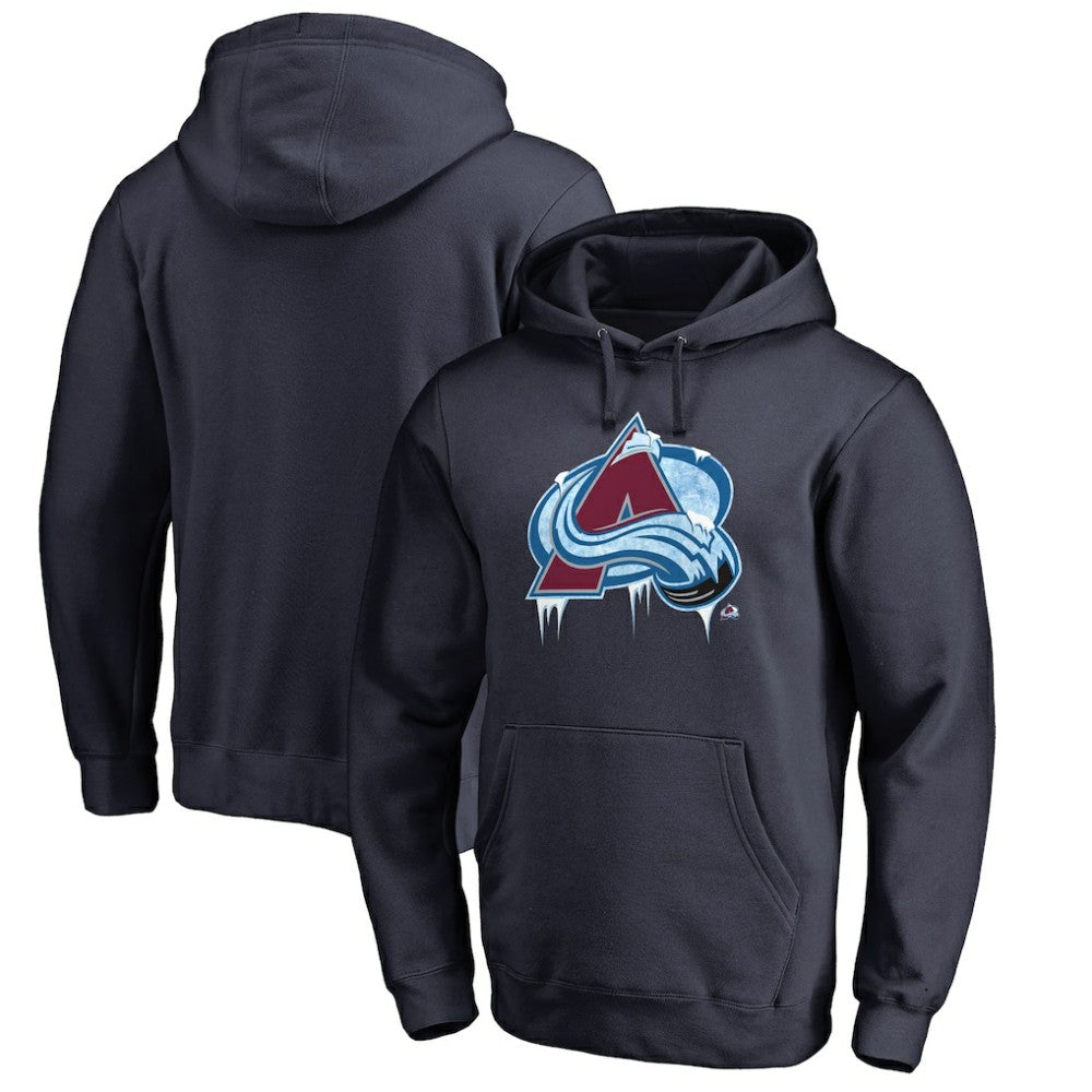 Colorado Avalanche Hometown Collection Pullover Hoodie - Navy - NHL 2970608