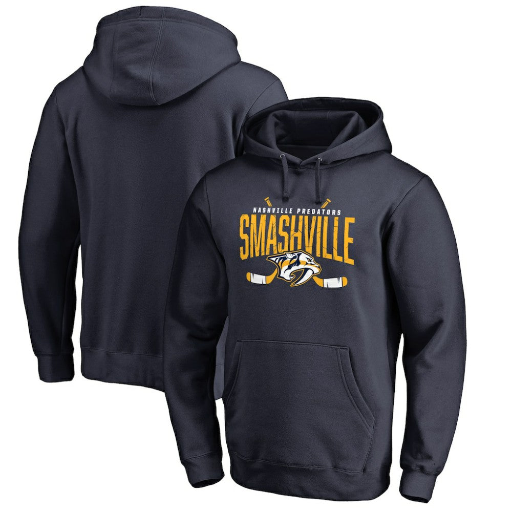 Nashville Predators Hometown Collection Pullover Hoodie - Navy - NHL 2970704