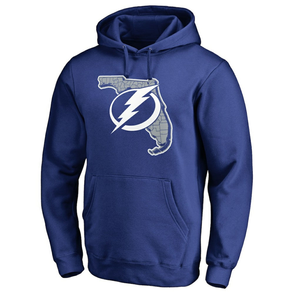 Tampa Bay Lightning State Hometown Collection Pullover Hoodie - Blue - NHL 2970806