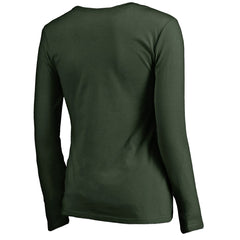 Milwaukee Bucks Women's Wisconsin Basketball Hometown Collection Long Sleeve T-Shirt Green