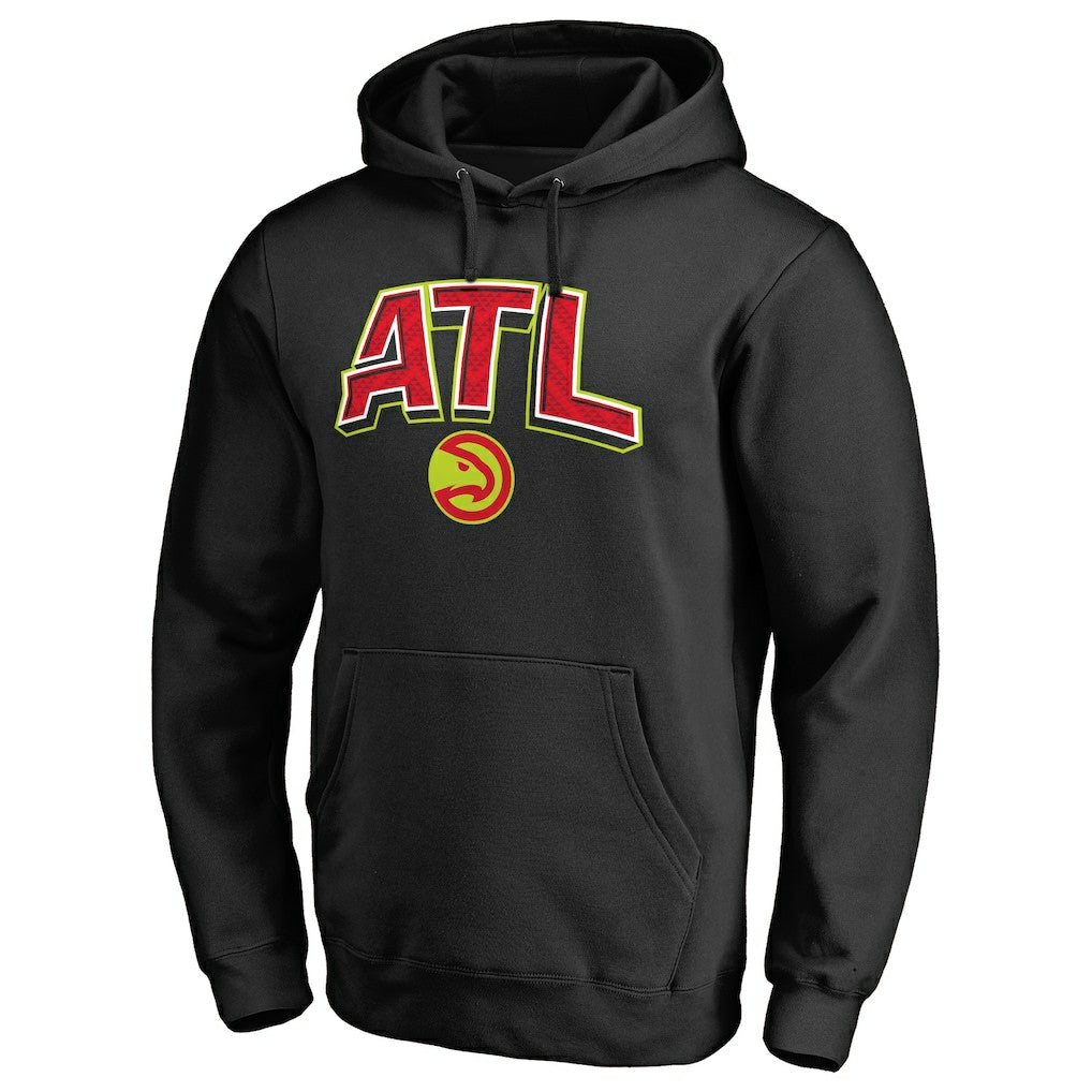 Atlanta Hawks ATL Hometown Collection Pullover Hoodie Black