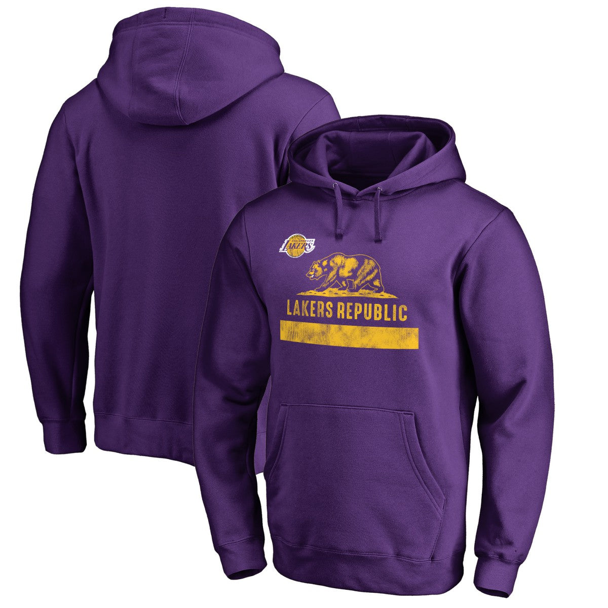 Los Angeles Lakers Lakers Republic Hometown Collection Pullover Hoodie Purple