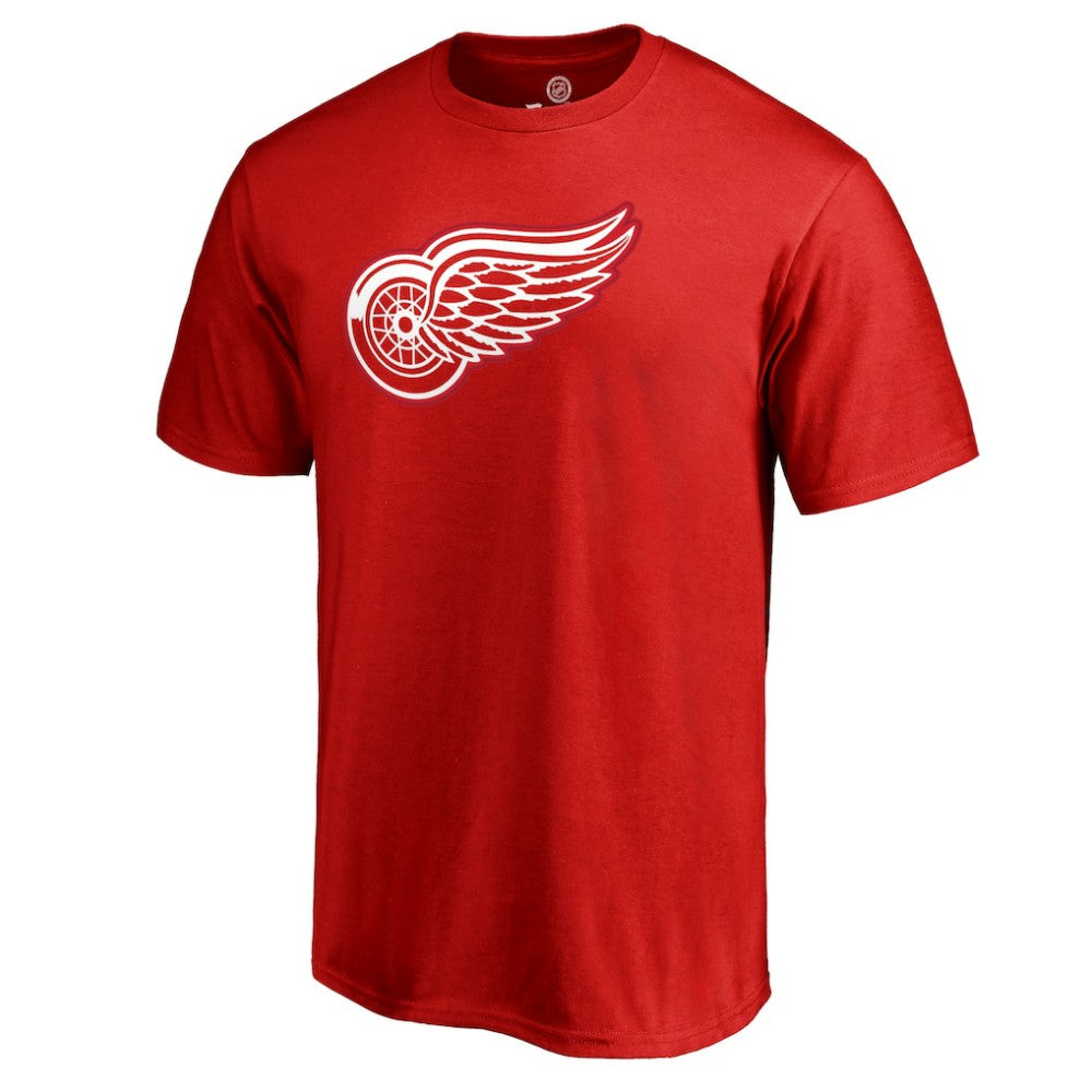 Dylan Larkin Detroit Red Wings Team Logo Backer Name & Number T-Shirt - Red - NHL 2975439
