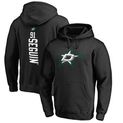Tyler Seguin Dallas Stars Backer Name & Number Pullover Hoodie - Black - NHL 2975526