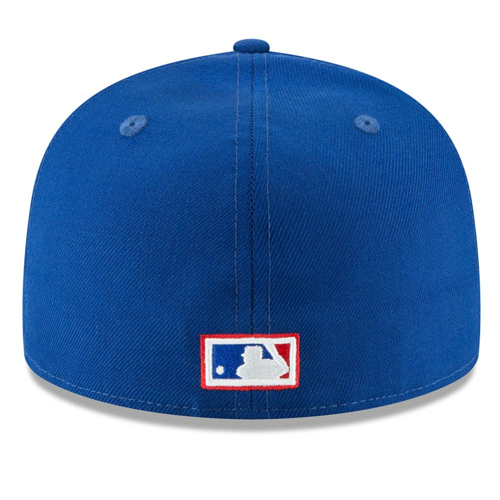Texas Rangers New Era Cooperstown Collection Wool 59FIFTY Fitted Hat - Blue - New Era Sale